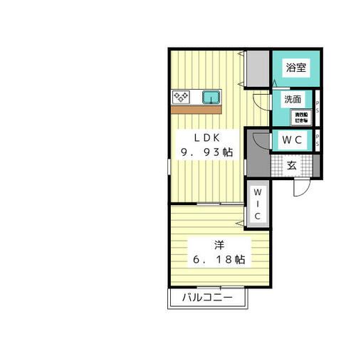 セレーノ平和が丘の間取り