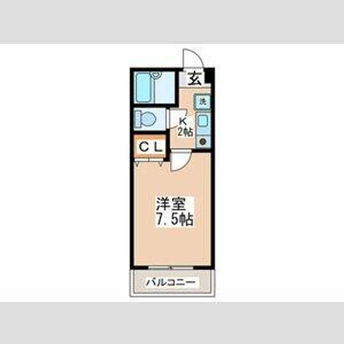サンライズしみずの間取り