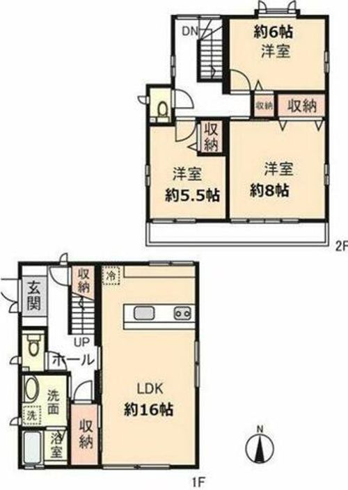 兵庫県神戸市灘区高羽町3丁目(一戸建)の賃貸物件の間取り