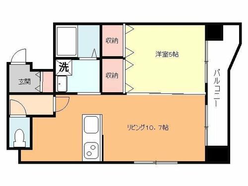 シャレオ当別弐番館202の間取り