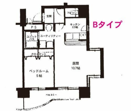 シャレオ当別弐番館303の間取り