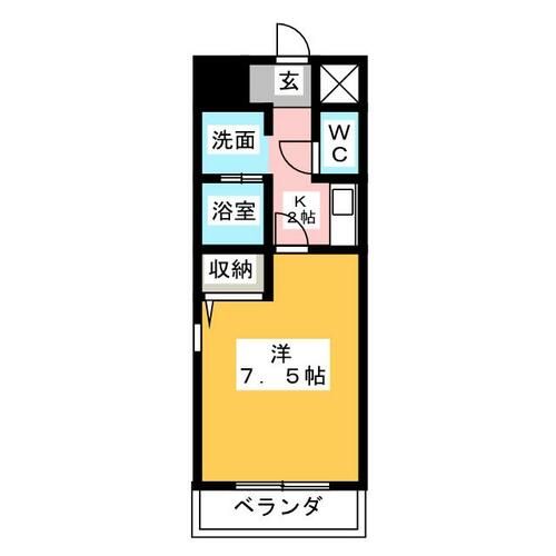クリエイト名古屋天白公園の間取り