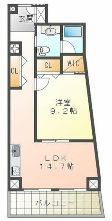 ジュリオ朝霧の間取り