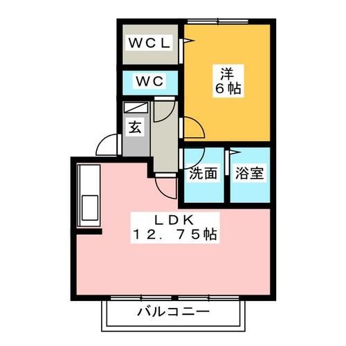 メゾン南山の間取り