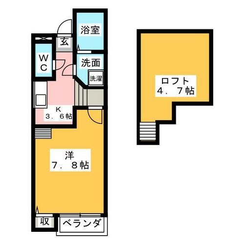 Creo庄内通弐番館の間取り