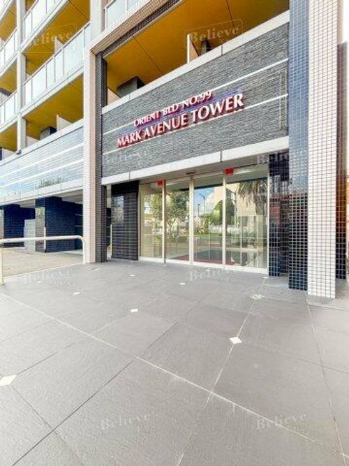 福岡県久留米市本町(マンション)の賃貸物件の玄関