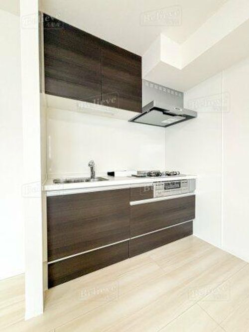 福岡県久留米市御井町(アパート)の賃貸物件のキッチン