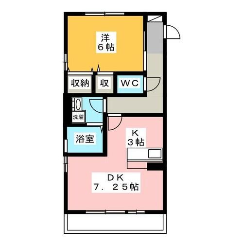 ディアコートⅡの間取り