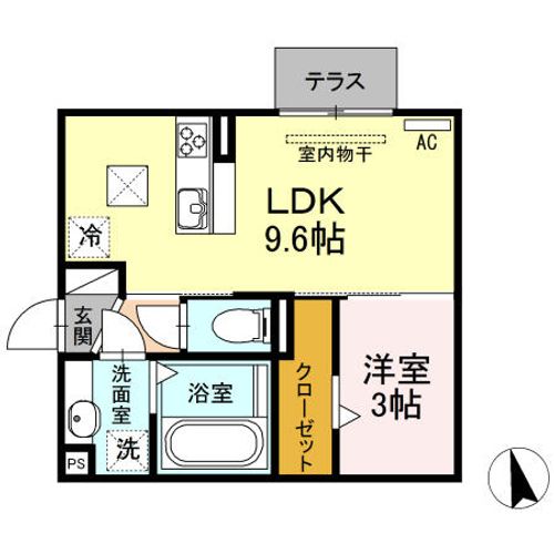 歩夢Ⅱの間取り