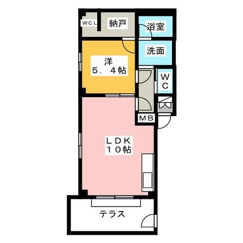 CASA FELICE (カーサフェリーチェ)の間取り