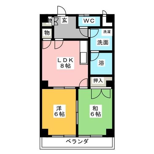 セントラル・エチュードの間取り