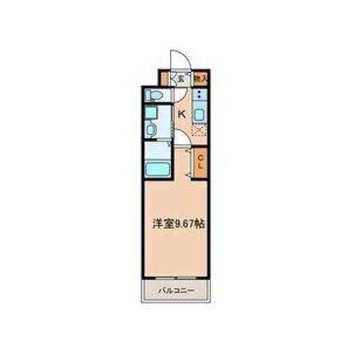 郷前町2丁目マンション101の間取り
