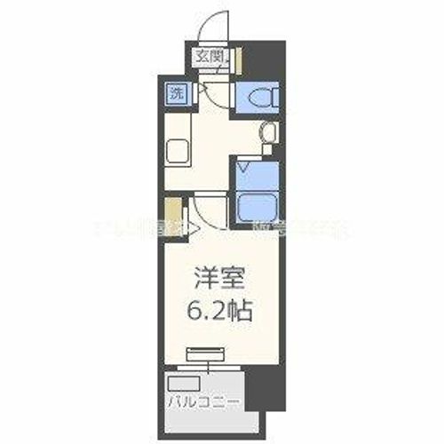 ララプレイス新大阪シエスタの間取り