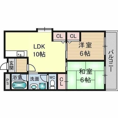 ワコーレジデンスの間取り