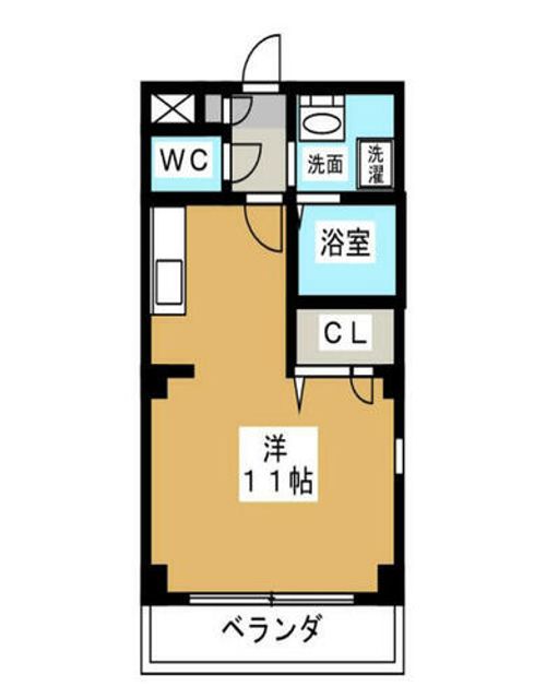 エステート竹の山の間取り