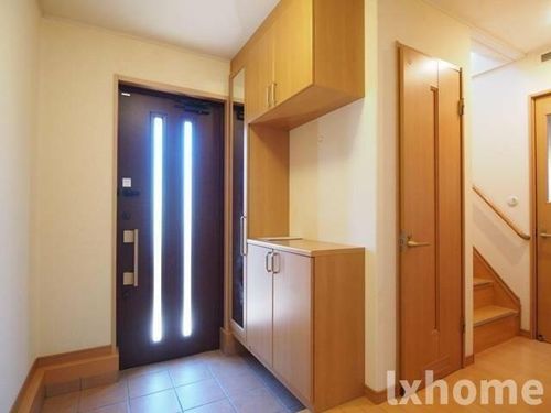 大阪府茨木市彩都あさぎ6丁目(一戸建)の賃貸物件の玄関