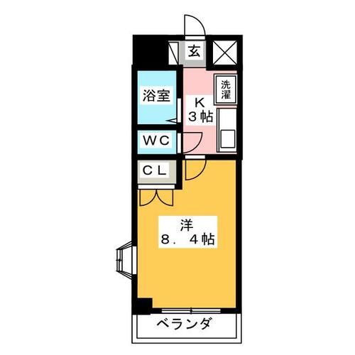 シティライフ打越の間取り