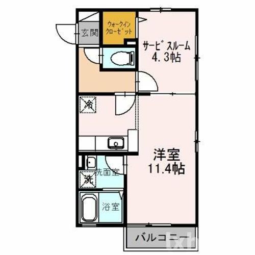 オーク太田 Ⅱの間取り
