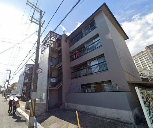 長野コーポB棟の外観