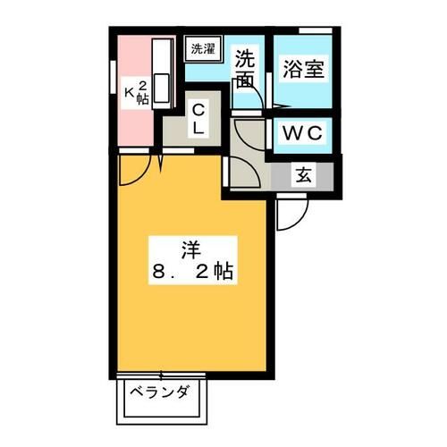 エクセル神領の間取り