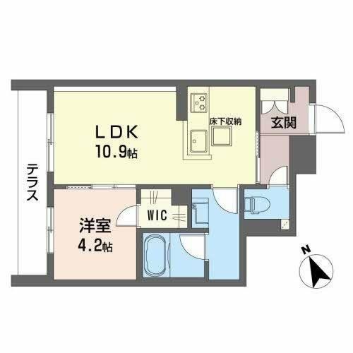 LINDEN PLACEの間取り