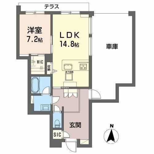 グランプルミエールの間取り