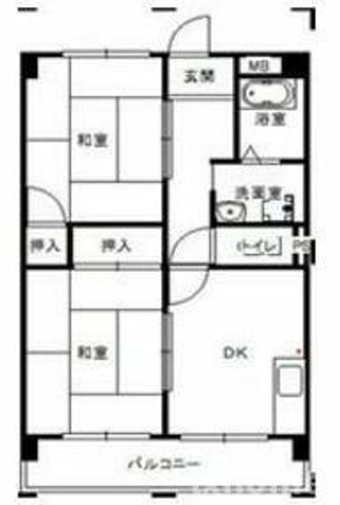 寿マンションの間取り
