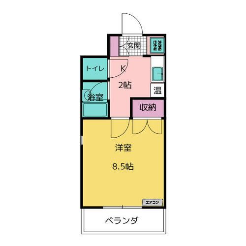 アドバンス竹越の間取り