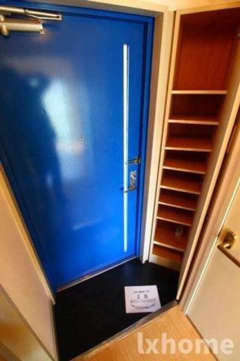 スカイマンションⅡの玄関