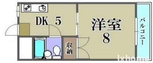 萩原マンションの間取り