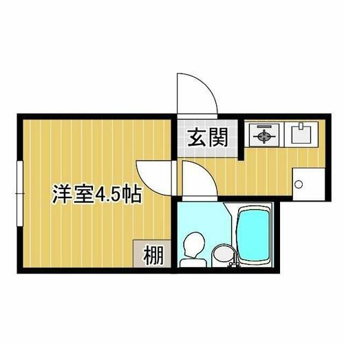千里丘東ハイツの間取り