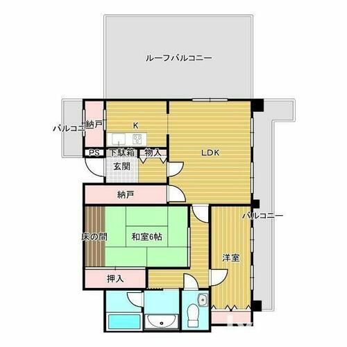 ロイヤルオータムの間取り