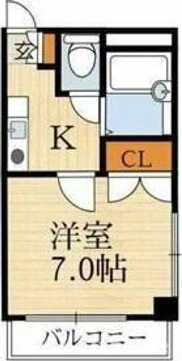 末広13番館の間取り