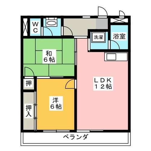 ラベンダーの間取り