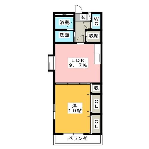 ロイヤルあさひの間取り