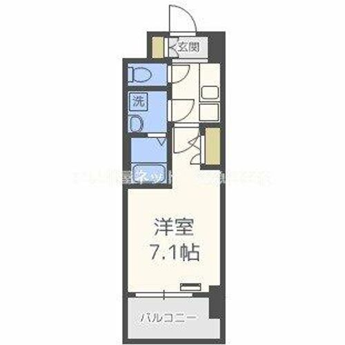 オーキッドレジデンス新大阪の間取り
