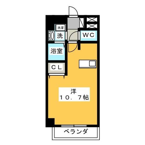 プレサンス東別院駅前コネクションの間取り
