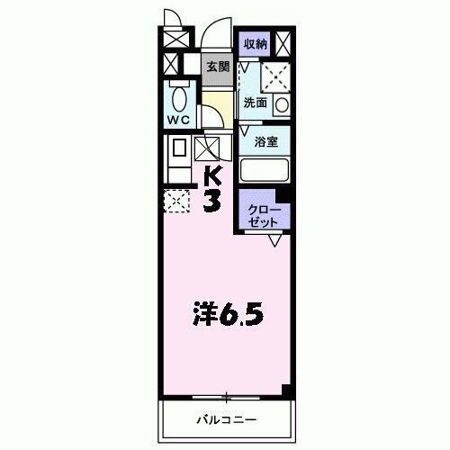 シャトレ・カラト105の間取り