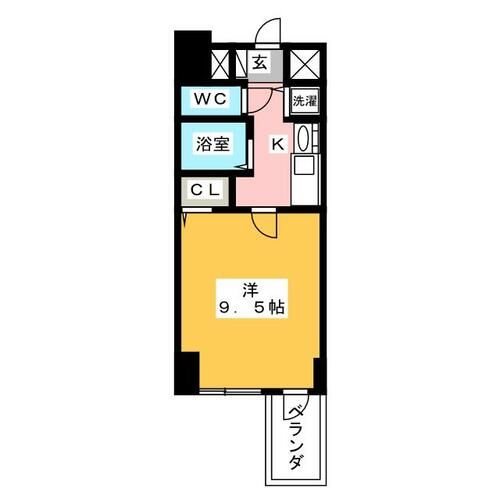 プレサンス東別院駅前コネクションの間取り