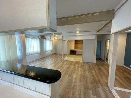 大阪府大阪市東淀川区小松2丁目(マンション)の賃貸物件の居間