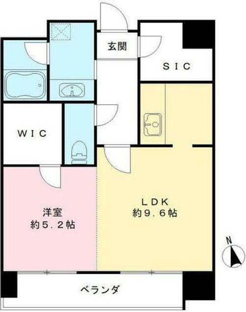 メゾン・ド・オーキッド505の間取り