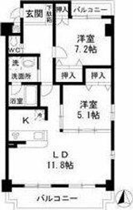 グレイス17の間取り