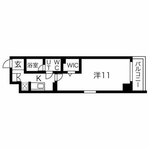 アクアスイート新大阪の間取り