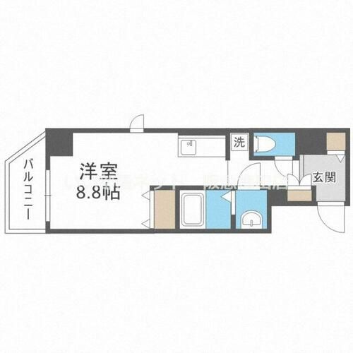 ウィスタリア新北野の間取り