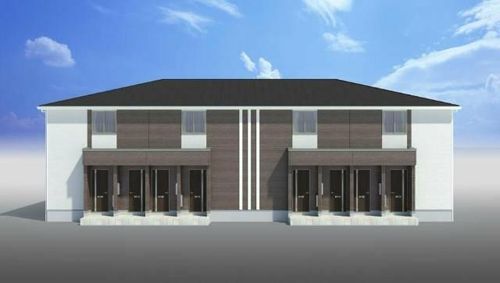 森本3丁目新築アパートの外観