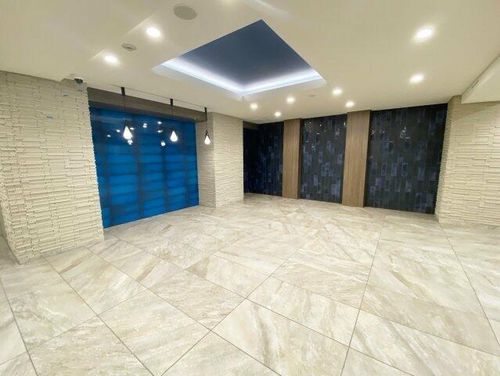 プレサンス堺筋本町ディスティニーの玄関