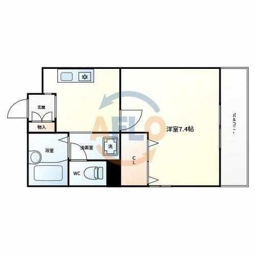 グレイス阪南の間取り