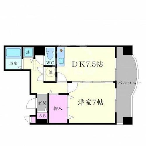 エストメゾン夕陽ヶ丘の間取り