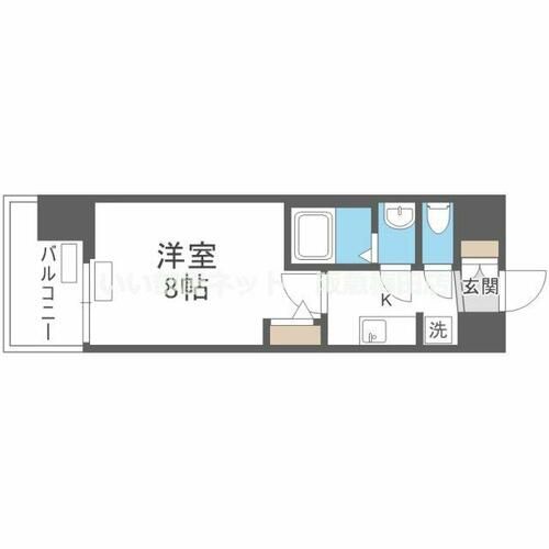 プレサンスNEO大和田STATIONベゼルの間取り