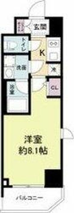 Fortuney大手前の間取り